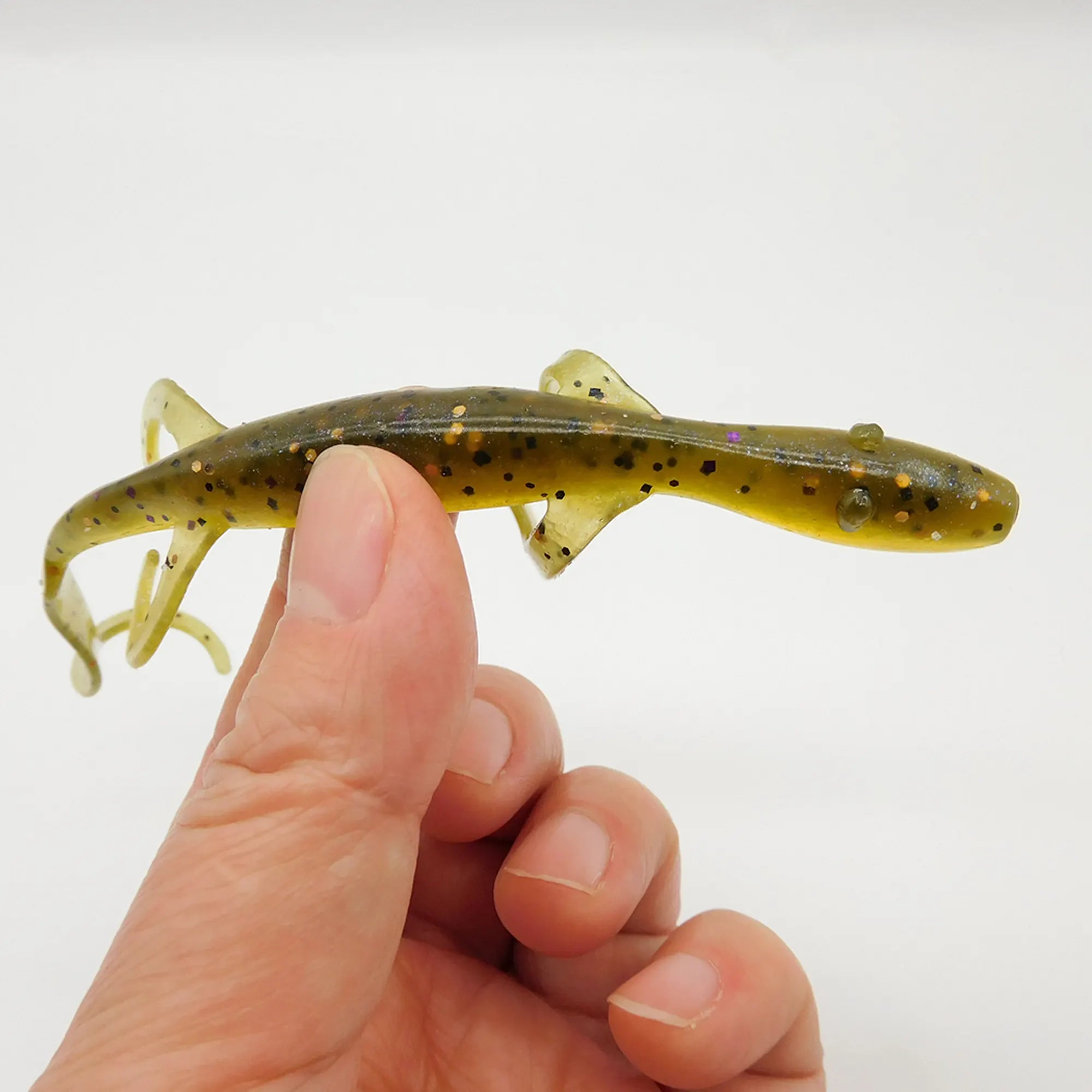Flexible Soft lure lizard for bass