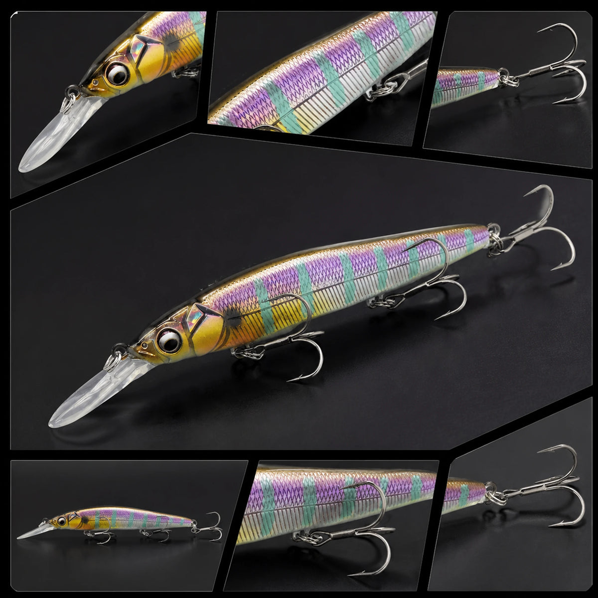 Jerkbait minnow for fishing