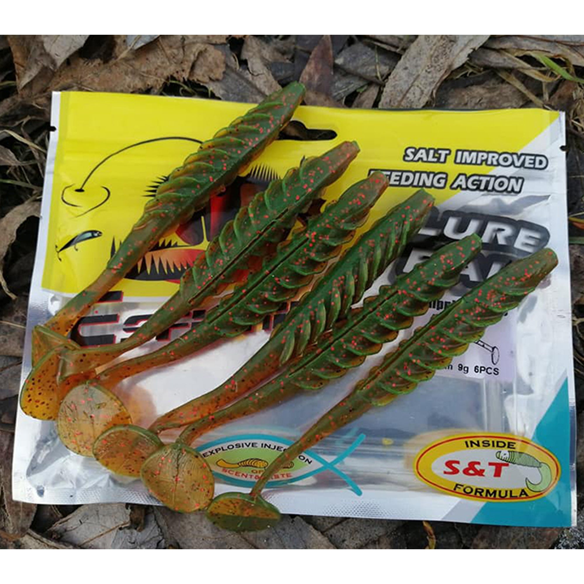 5in shad lure for bass pike fishing