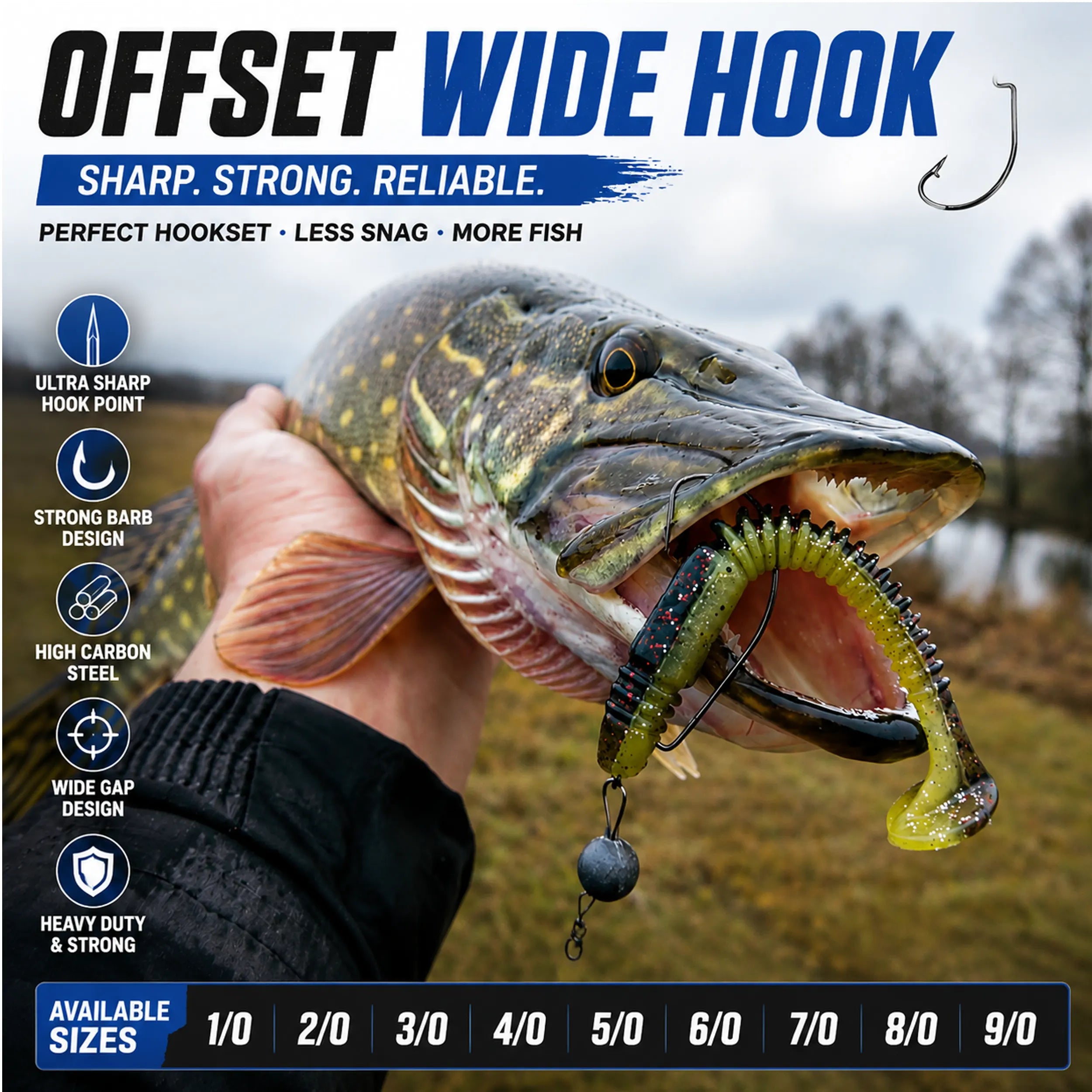 barb hook sharp strong relaible