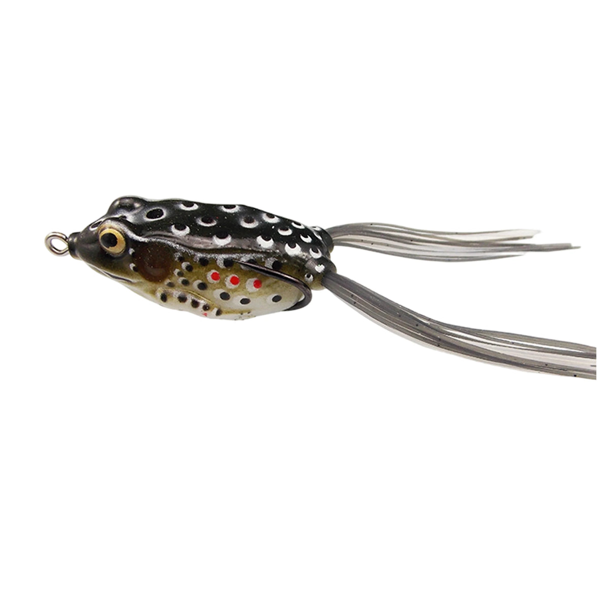 Weedless frog lure for bass fishing