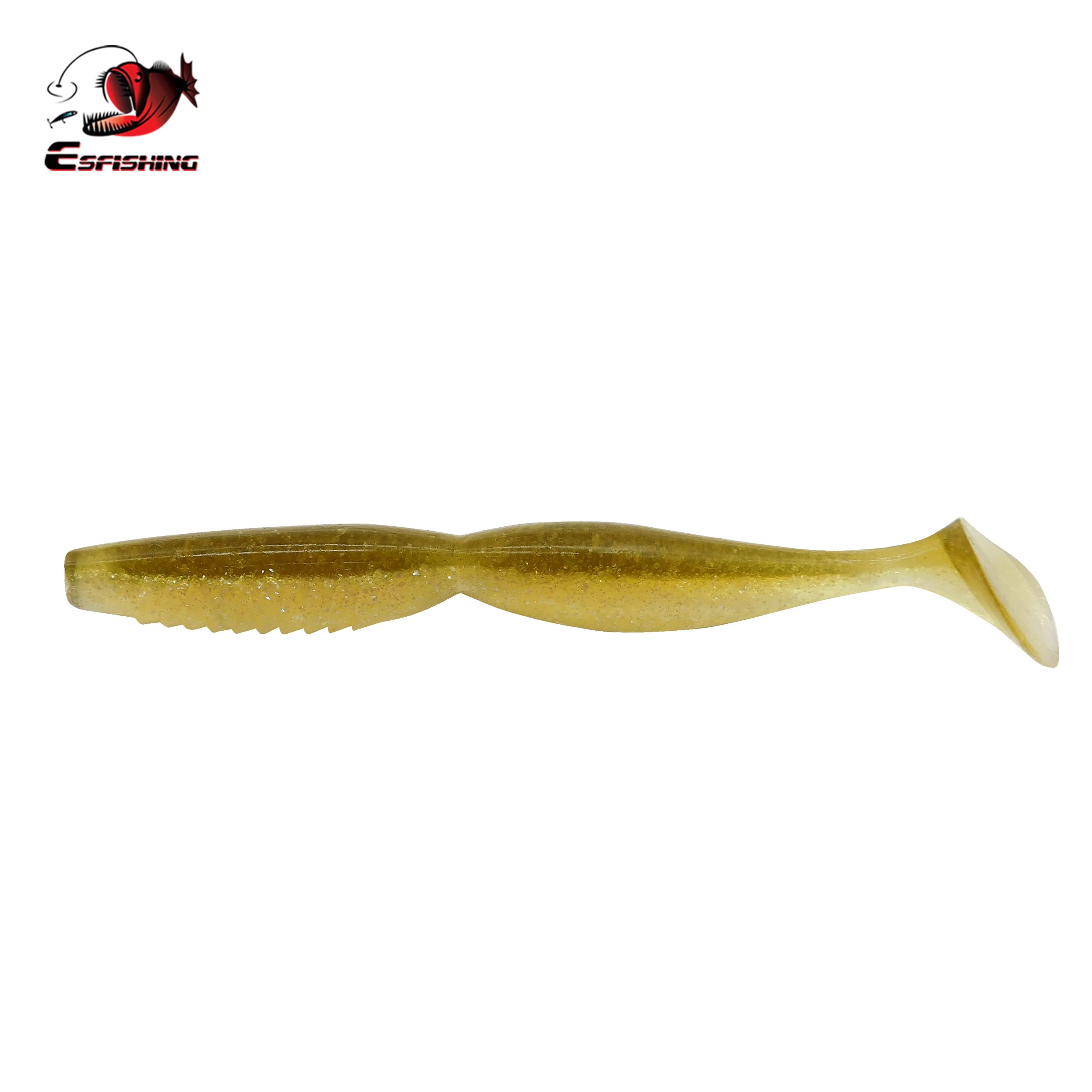 ESFISHING Spiner Shad Soft plastic bait 4inch 5inch Swimbaits