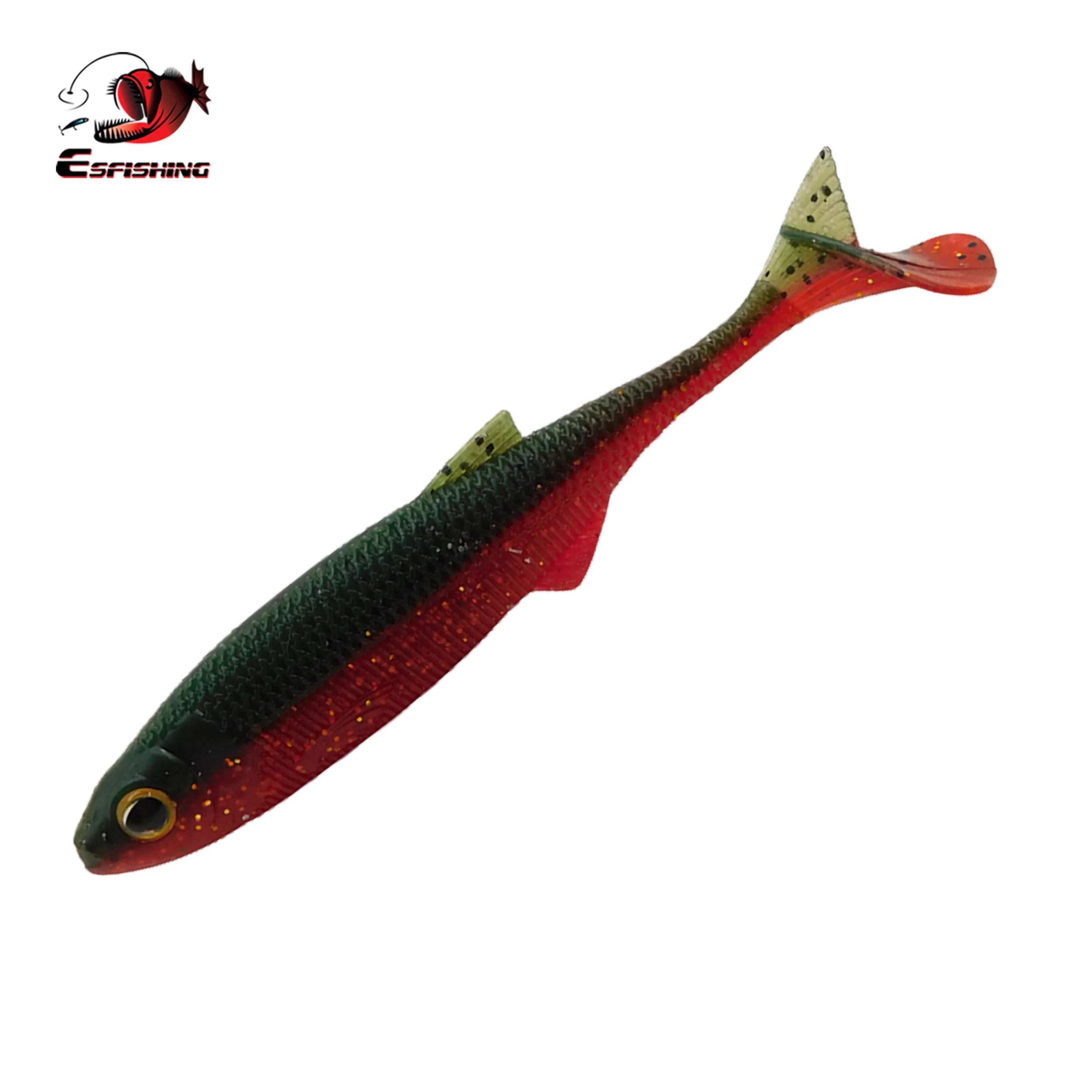 Leurre souple Action Shad 100mm 12 pièces pour la pêche