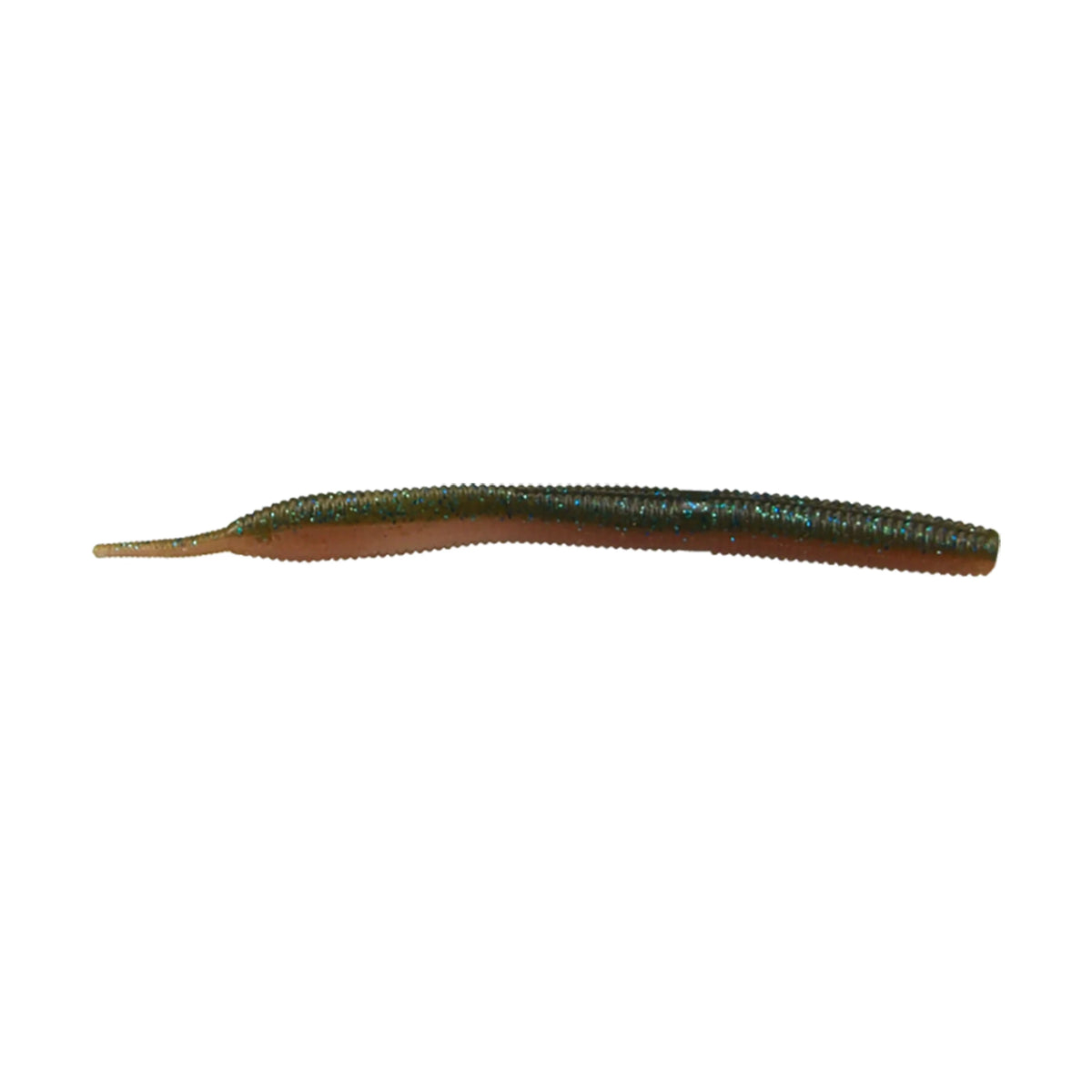 Drop shot worm for finesse fishing