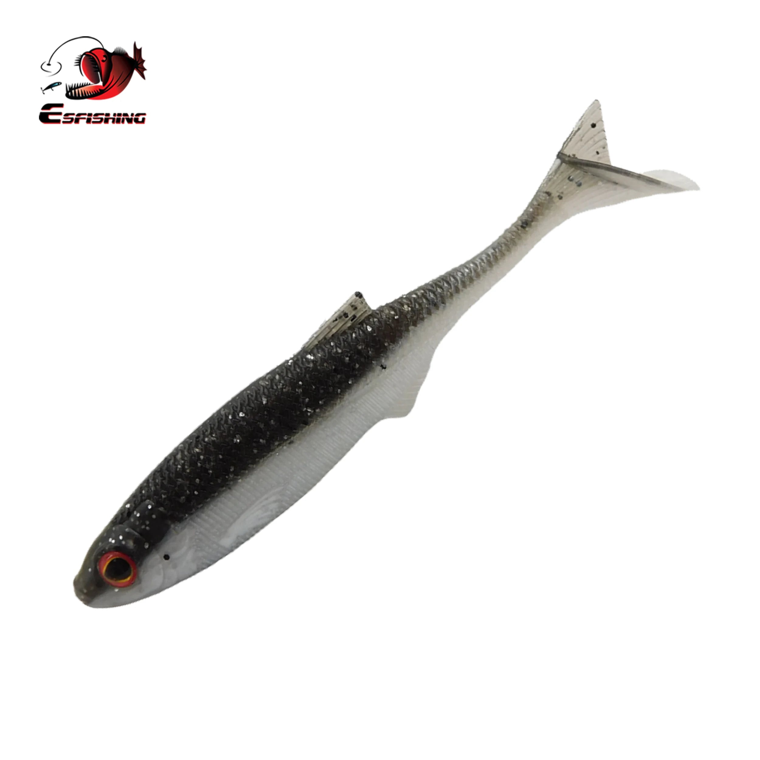 Leurre souple Action Shad 100mm 12 pièces pour la pêche