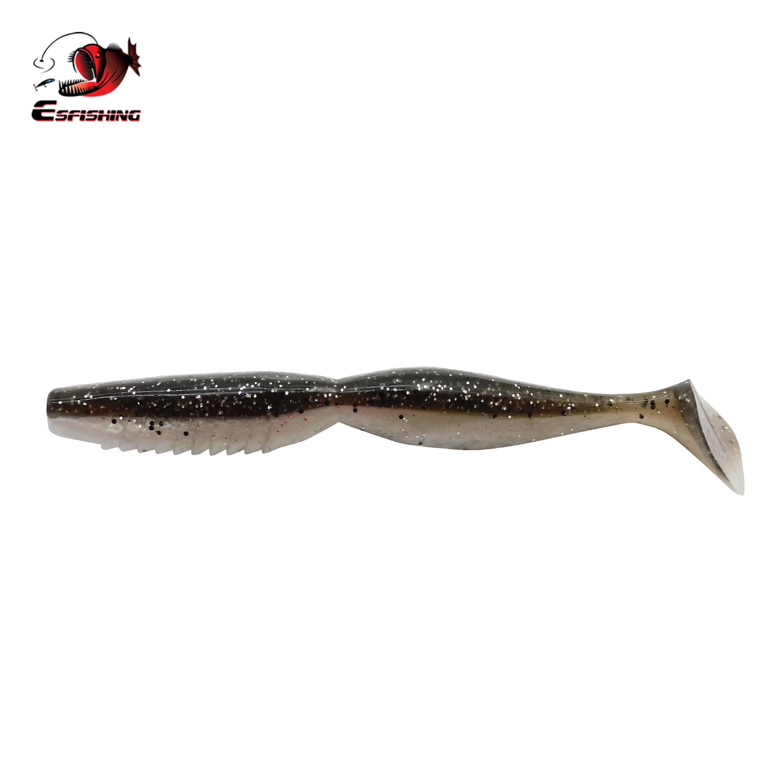 ESFISHING Spiner Shad Soft plastic bait 4inch 5inch Swimbaits