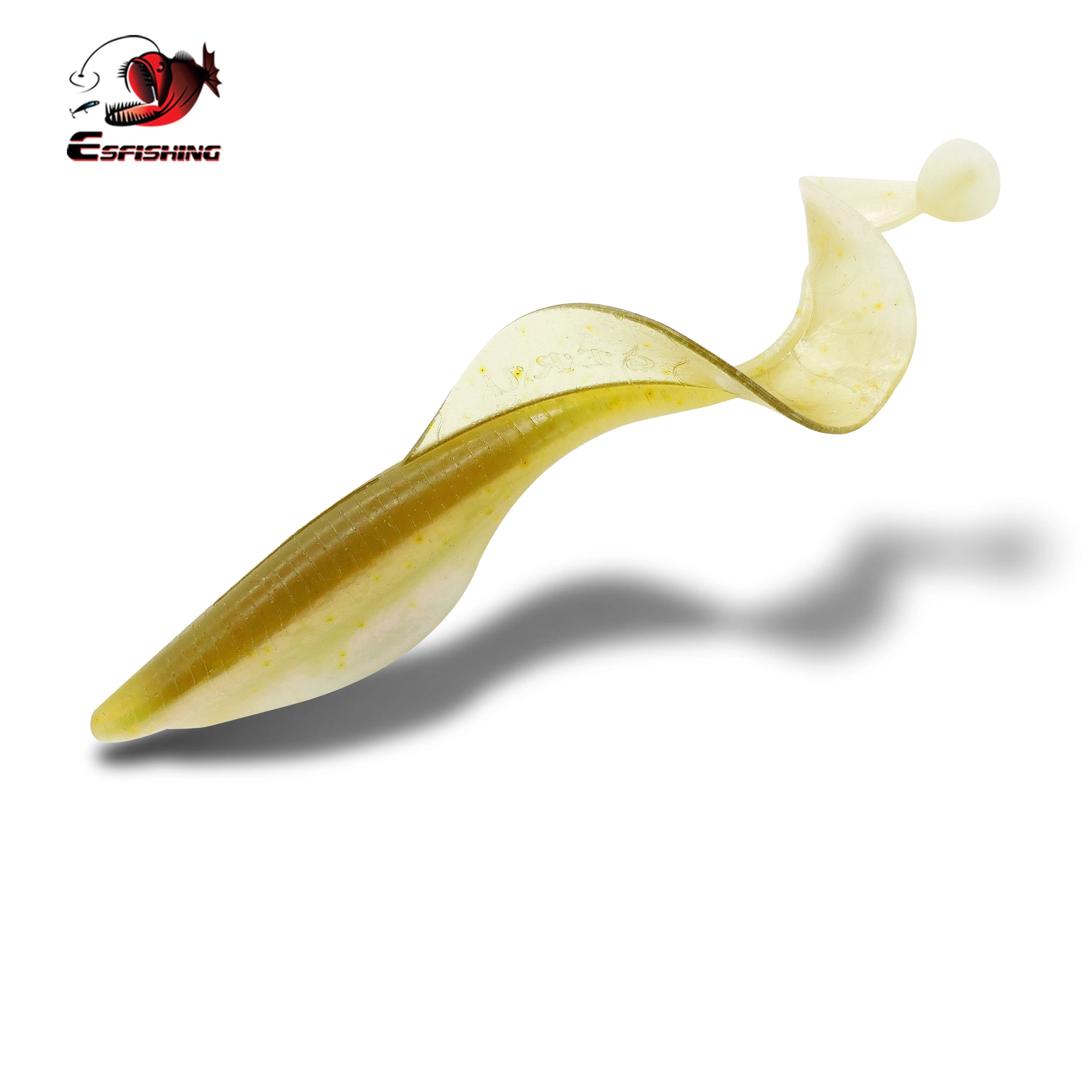 ESFishing Dragon Grub 150mm Heavy Duty Swimbaits for Trophy Bass, Pike, Walleye & Muskie