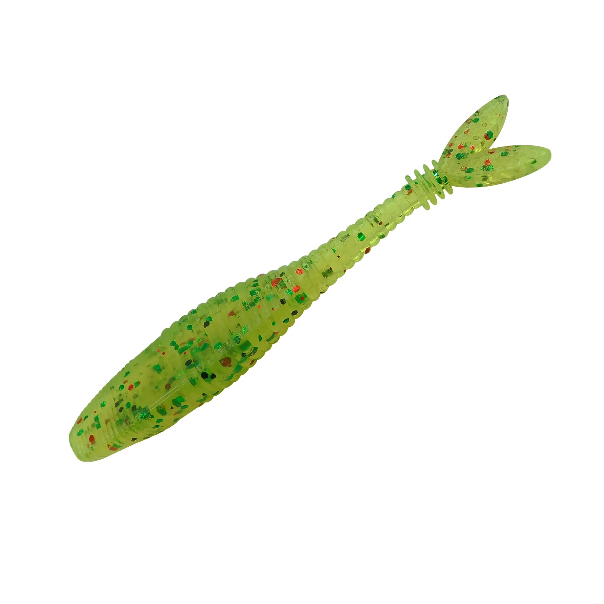 10PCS Flat Fork Tail Fishing lure 70mm