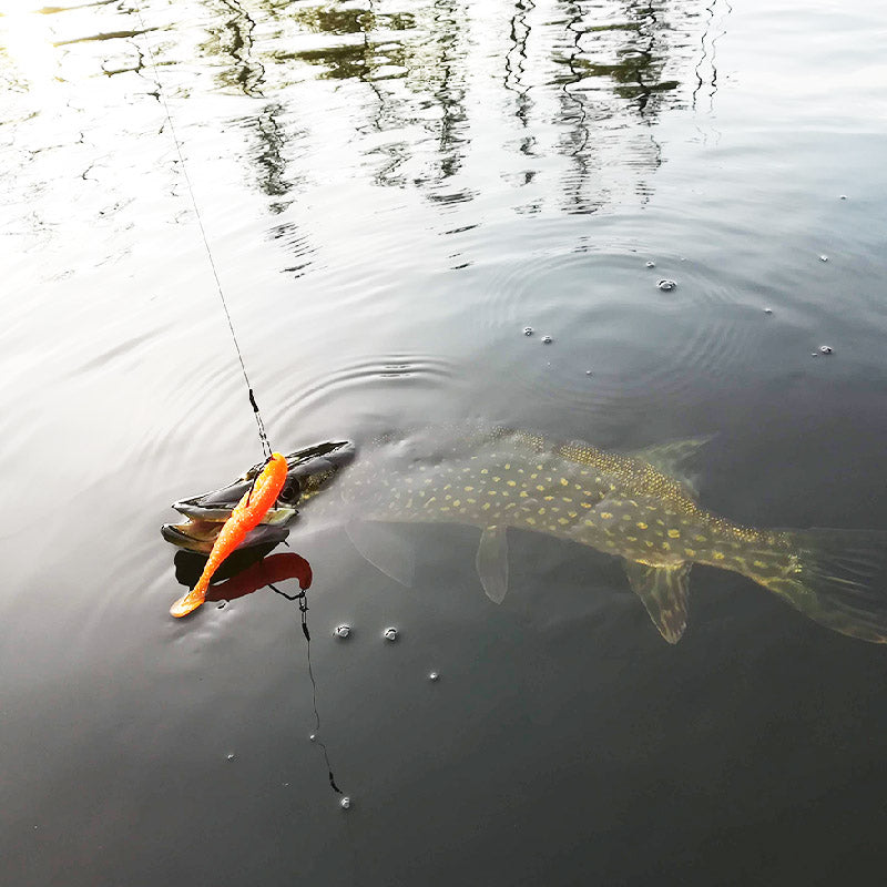 ESFISHING EASY SHINER 100mm Paddle Tail Swimbait | Soft Plastic Shad Lure for Bass Fishing