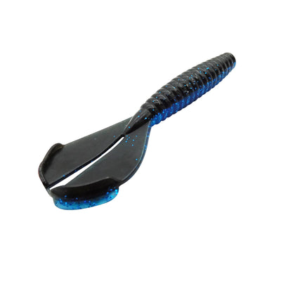Lot de 16 leurres souples 90mm Double Queue pour Pêche au Black Bass et au Brochet