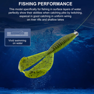 High strength soft plastic bait