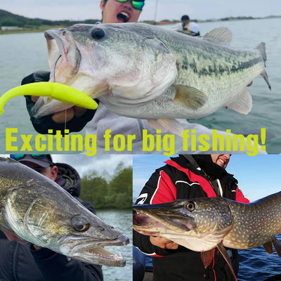 fishing with plastic lure 100mm 