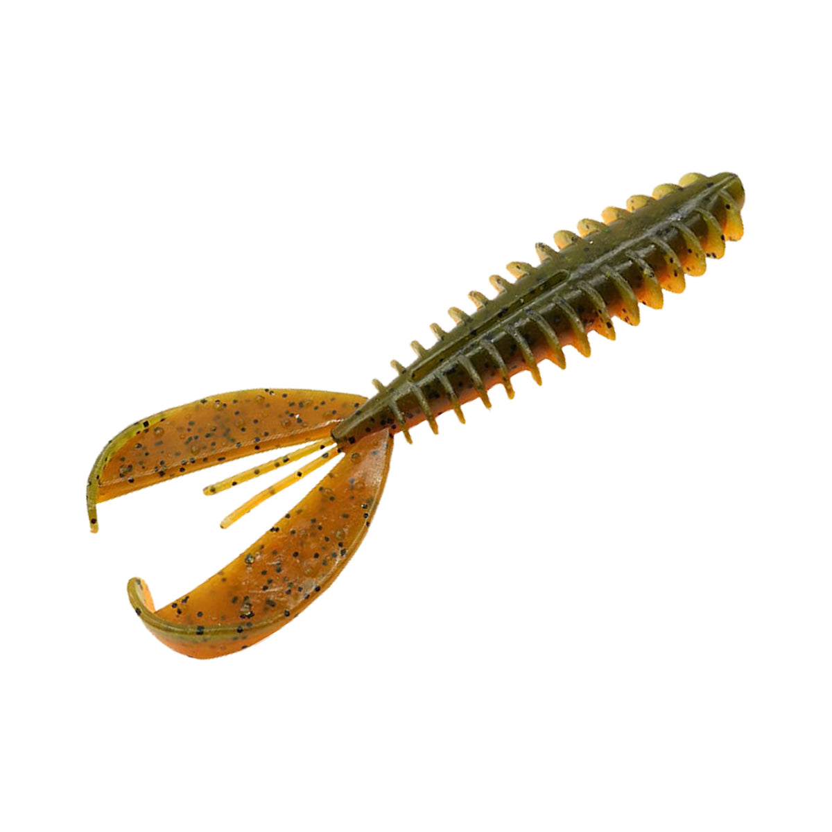soft plastic craw lure for bass fishing