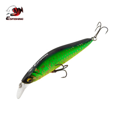 Green Shad Jerkbait Lure 80mm 12g – Freshwater Bass Fishing Bait