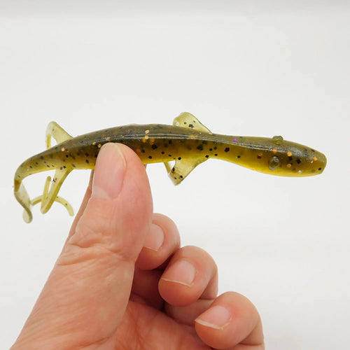 ESFISHING Lizard Soft Plastic Lure 140mm 7.8g Bass Fishing Bait Texas Rig 12pcs