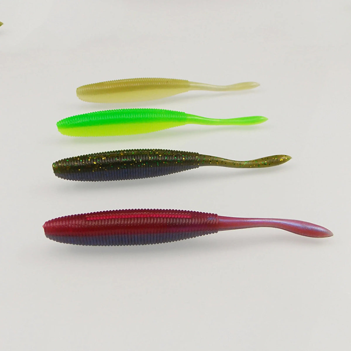 4" Drive shad fishing lure Soft Plastic Swimbait 8pcs