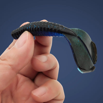 Flexible body plastic lure 