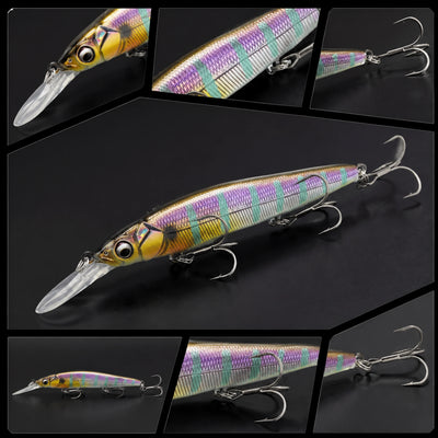 Jerkbait minnow for fishing