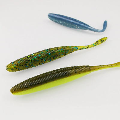 4" Drive shad fishing lure Soft Plastic Swimbait 8pcs