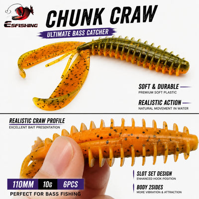 creature bait for fishing around weeds and structure