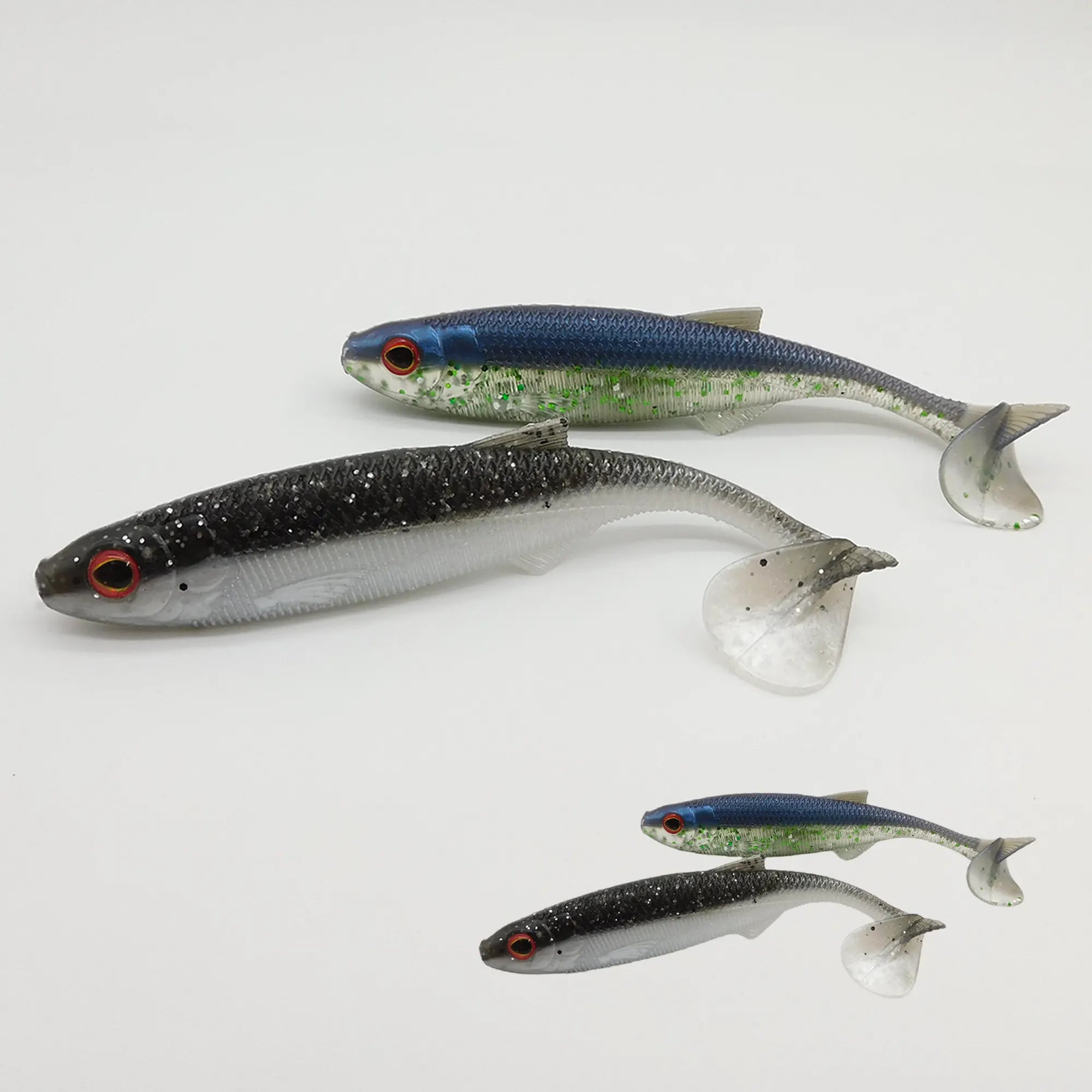 Plastic soft bait for bass fishing