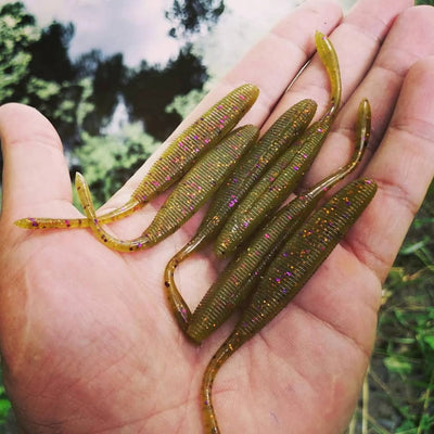 4" Drive shad fishing lure Soft Plastic Swimbait 8pcs