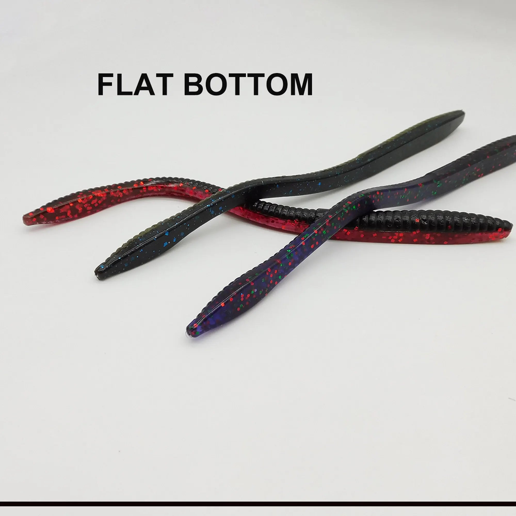 10pcs Trick worm 160mm Straight Tail bait