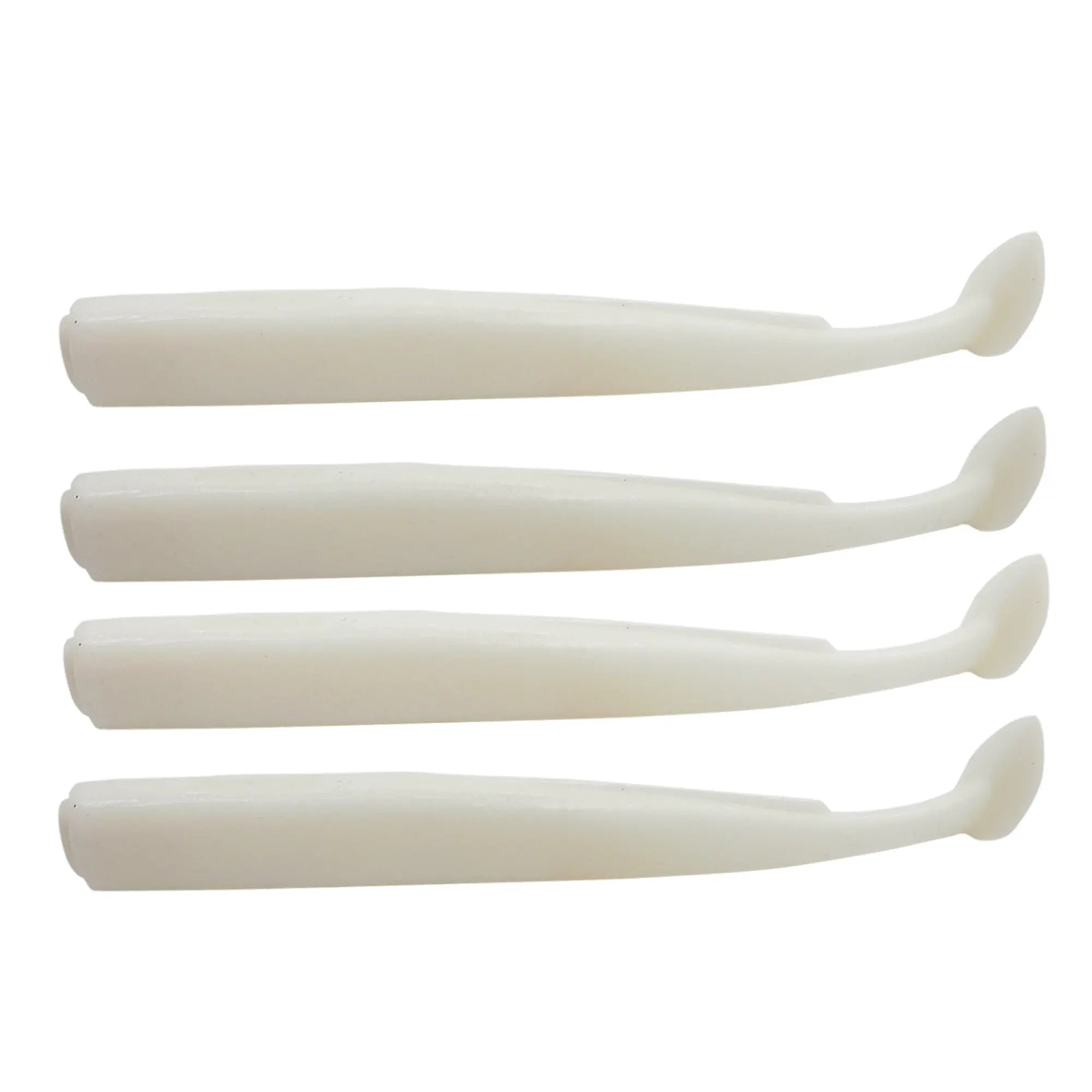 Solid white 120mm body swimbait fishing