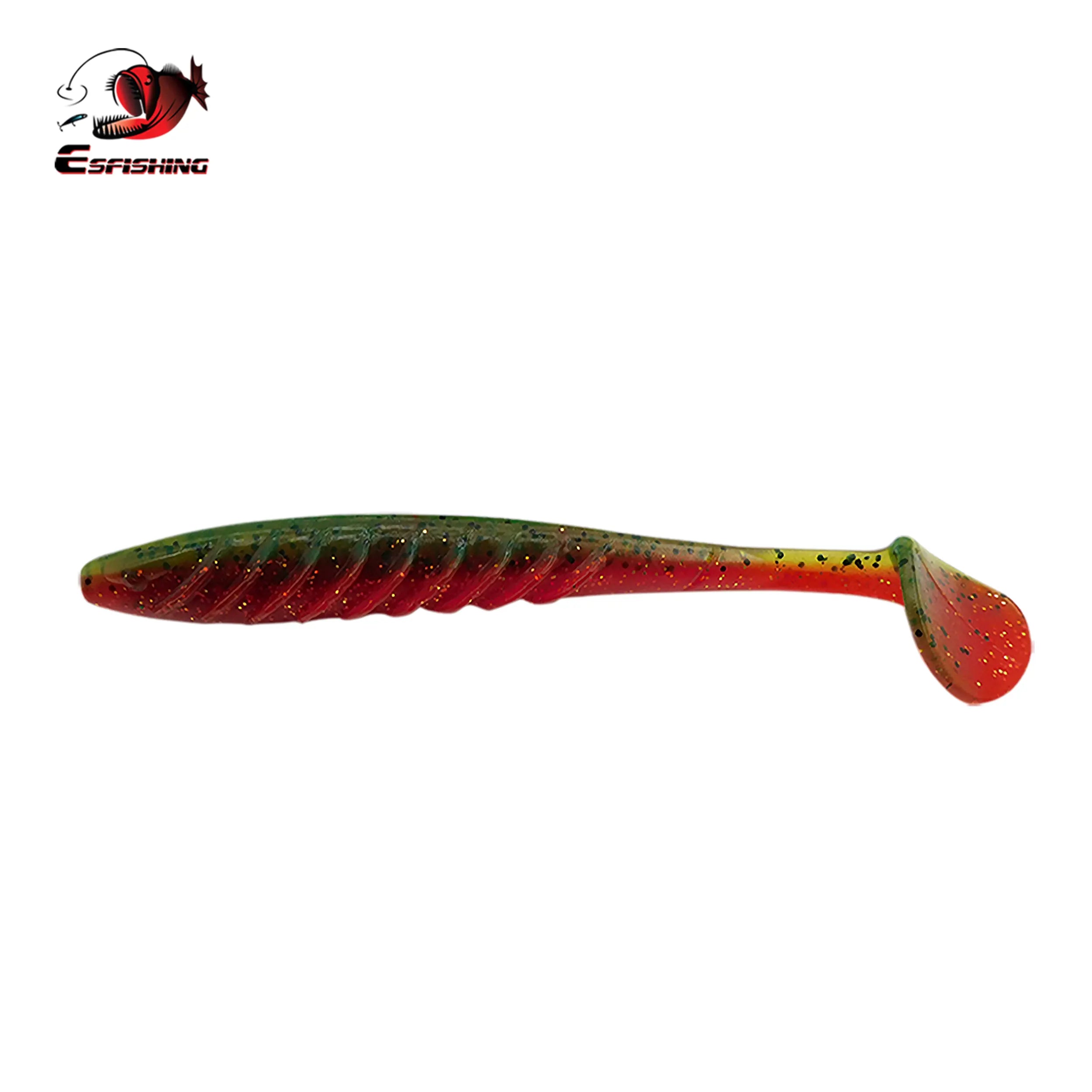 ESFISHING Ripple Shad Soft lure 100mm 125mm Paddle Tail Swimbait