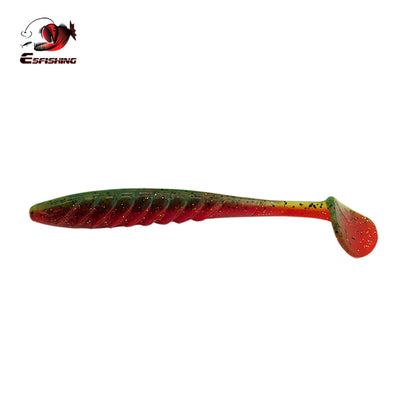 ESFISHING Ripple Shad Soft lure 100mm 125mm Paddle Tail Swimbait