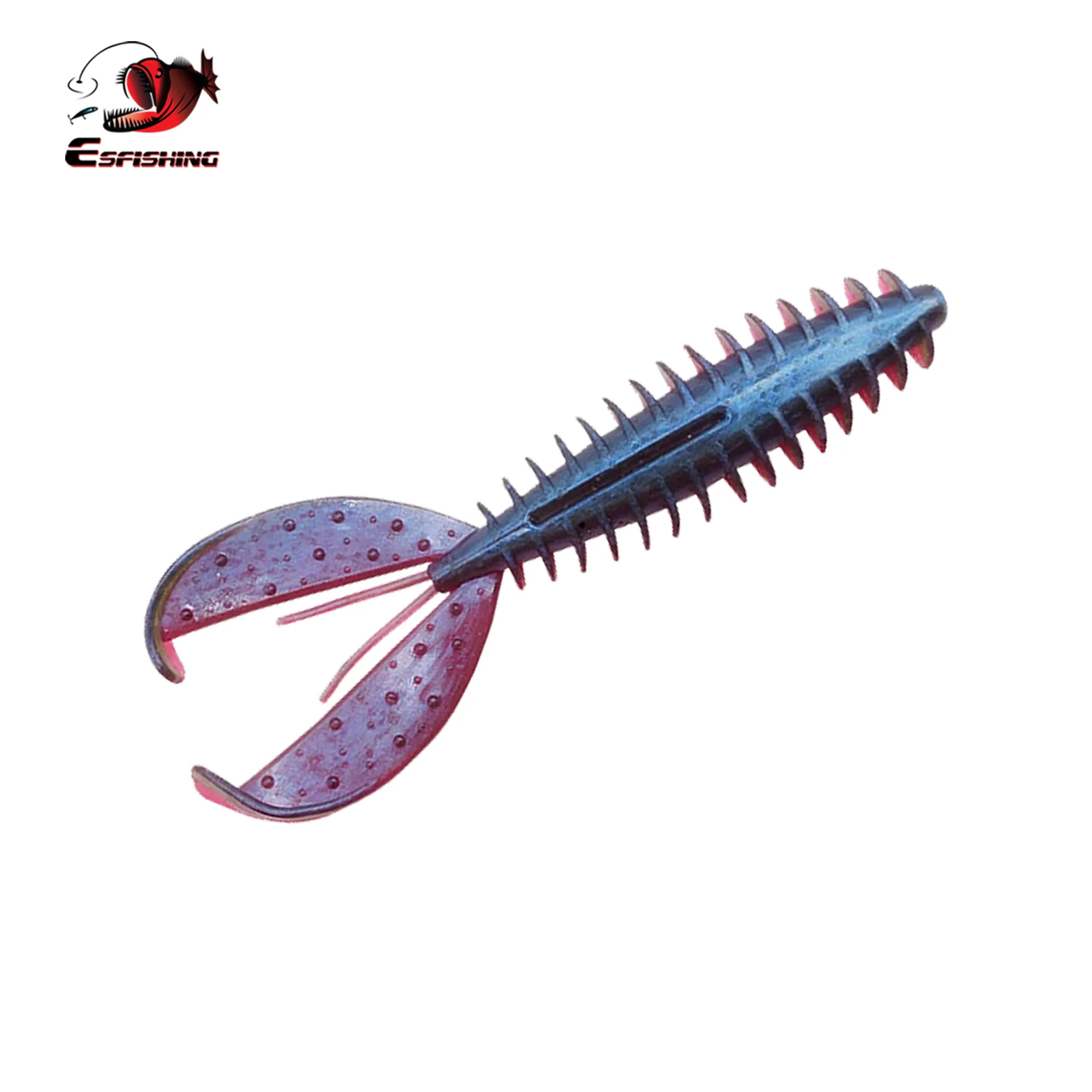 craw lure for targeting big largemouth bass