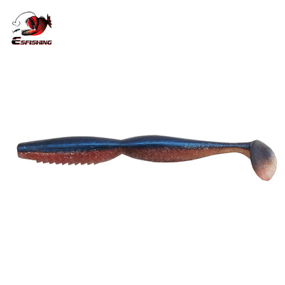 ESFISHING Spiner Shad Soft plastic bait 4inch 5inch Swimbaits