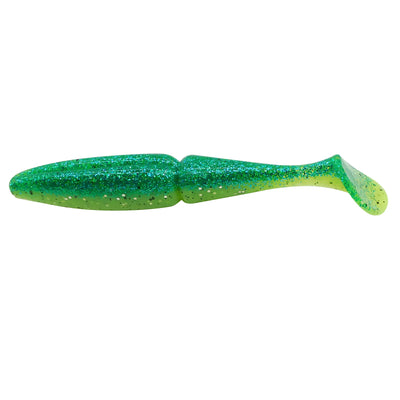 artificial lure 4in green color for fishing
