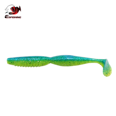 ESFISHING Spiner Shad Soft plastic bait 4inch 5inch Swimbaits