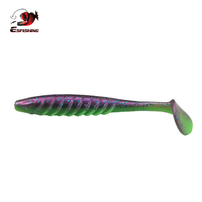 ESFISHING Ripple Shad Soft lure 100mm 125mm Paddle Tail Swimbait