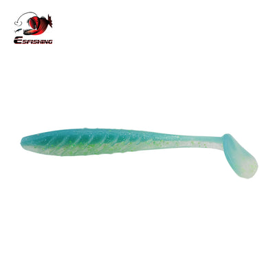 ESFISHING Ripple Shad Soft lure 100mm 125mm Paddle Tail Swimbait