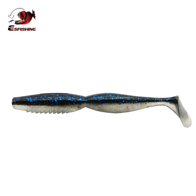 ESFISHING Spiner Shad Soft plastic bait 4inch 5inch Swimbaits