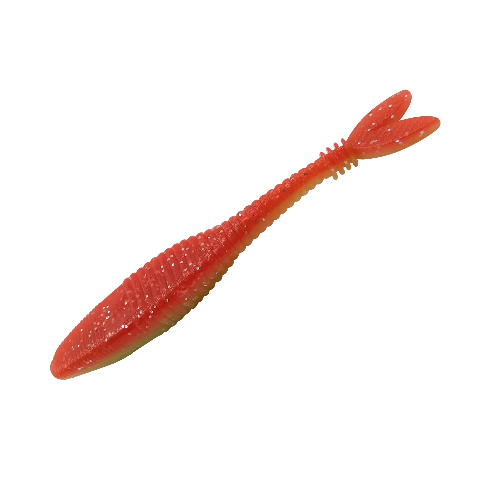 10PCS Flat Fork Tail Fishing lure 70mm