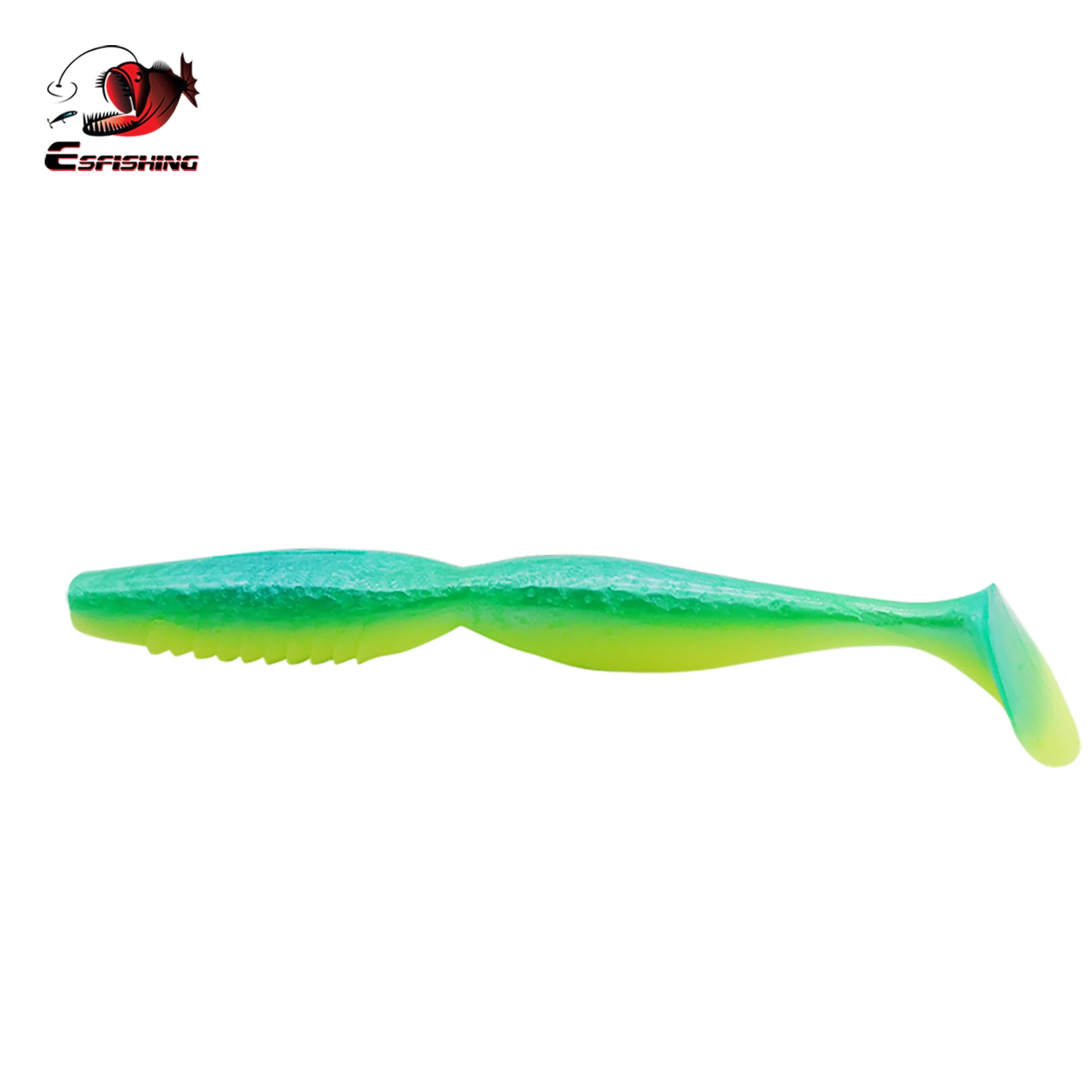 ESFISHING Spiner Shad Soft plastic bait 4inch 5inch Swimbaits