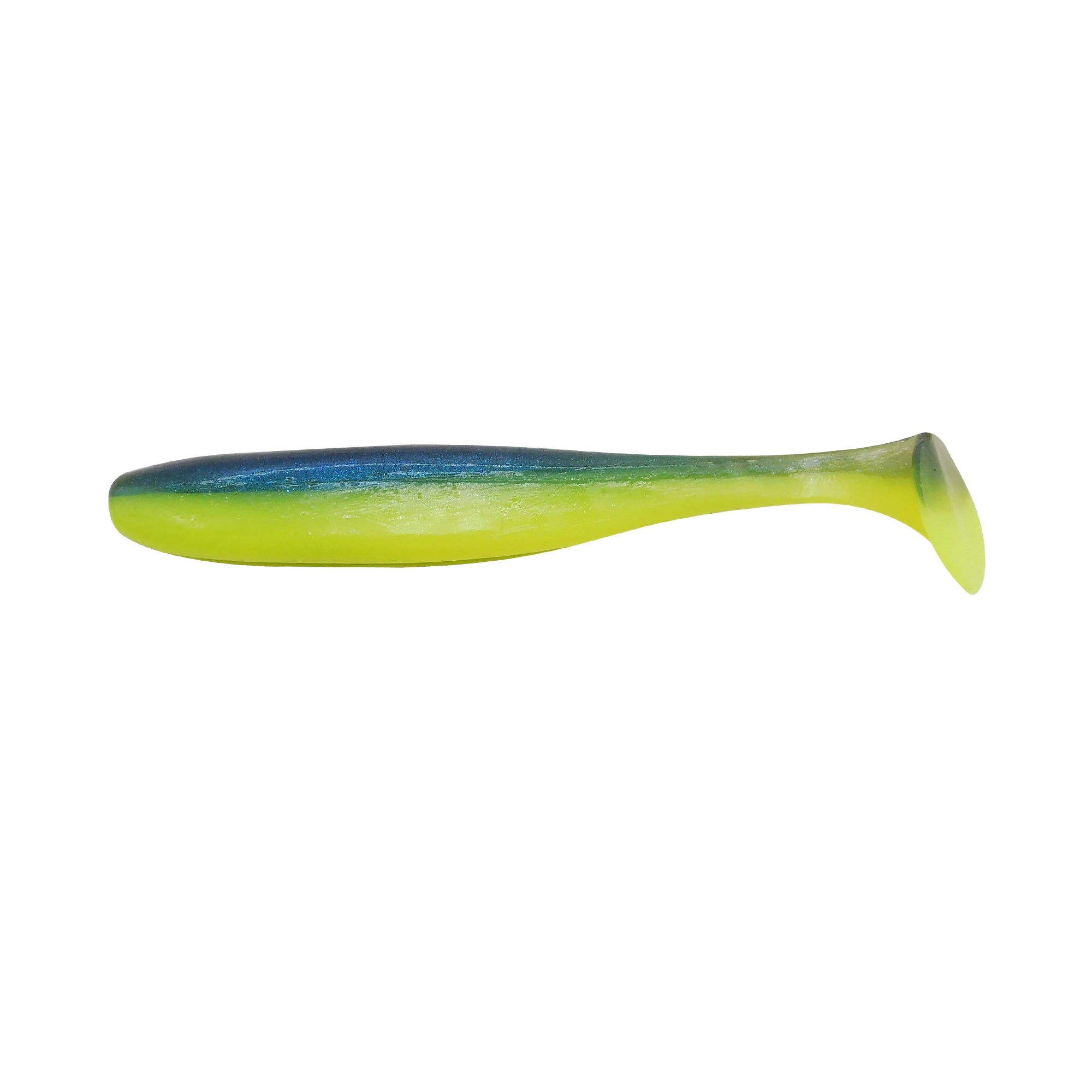 ES Easy Shiner 100mm Paddle Tail Swimbait 6pcs for bass fishing