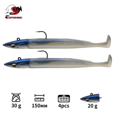 Blue pearl pear white Fishing lure for bass