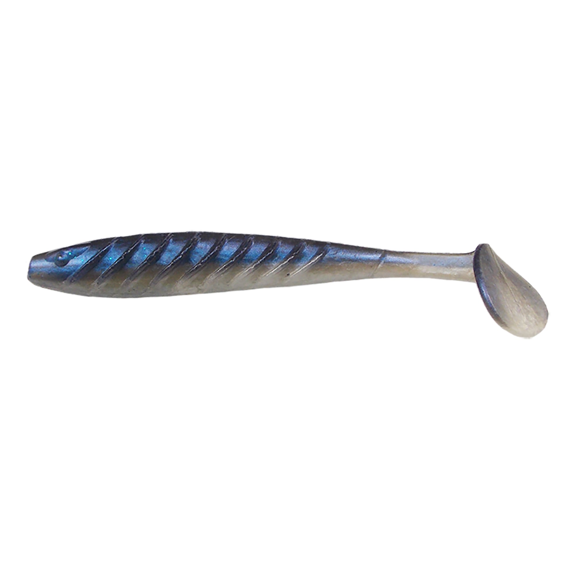 4in 5in swimbait blue color fishing lure