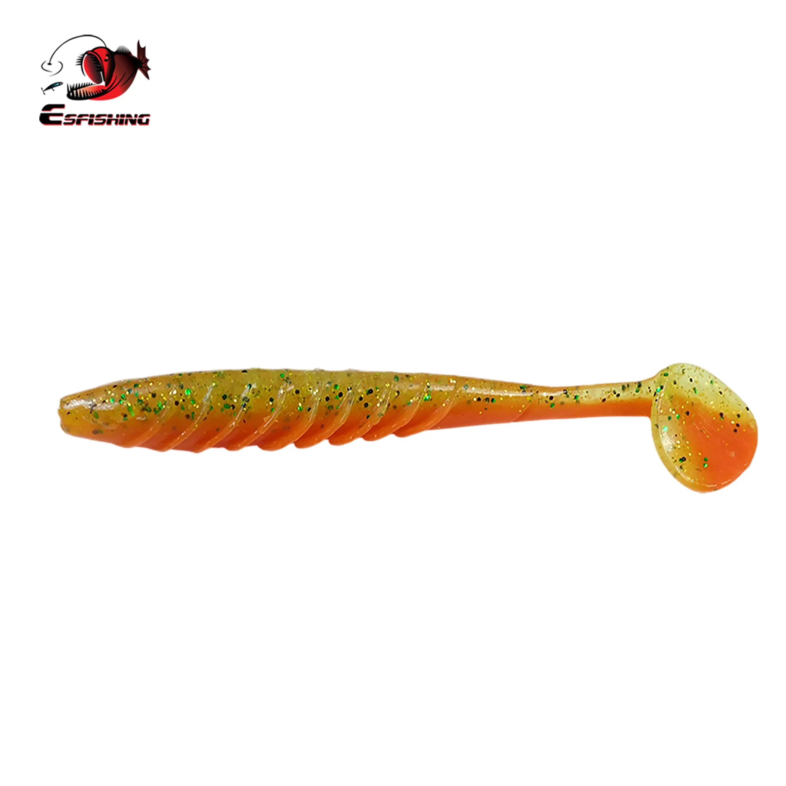 ESFISHING Ripple Shad Soft lure 100mm 125mm Paddle Tail Swimbait
