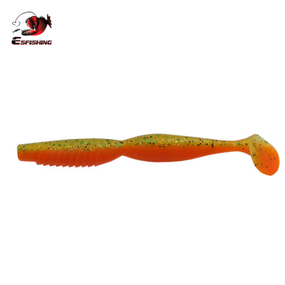 ESFISHING Spiner Shad Soft plastic bait 4inch 5inch Swimbaits