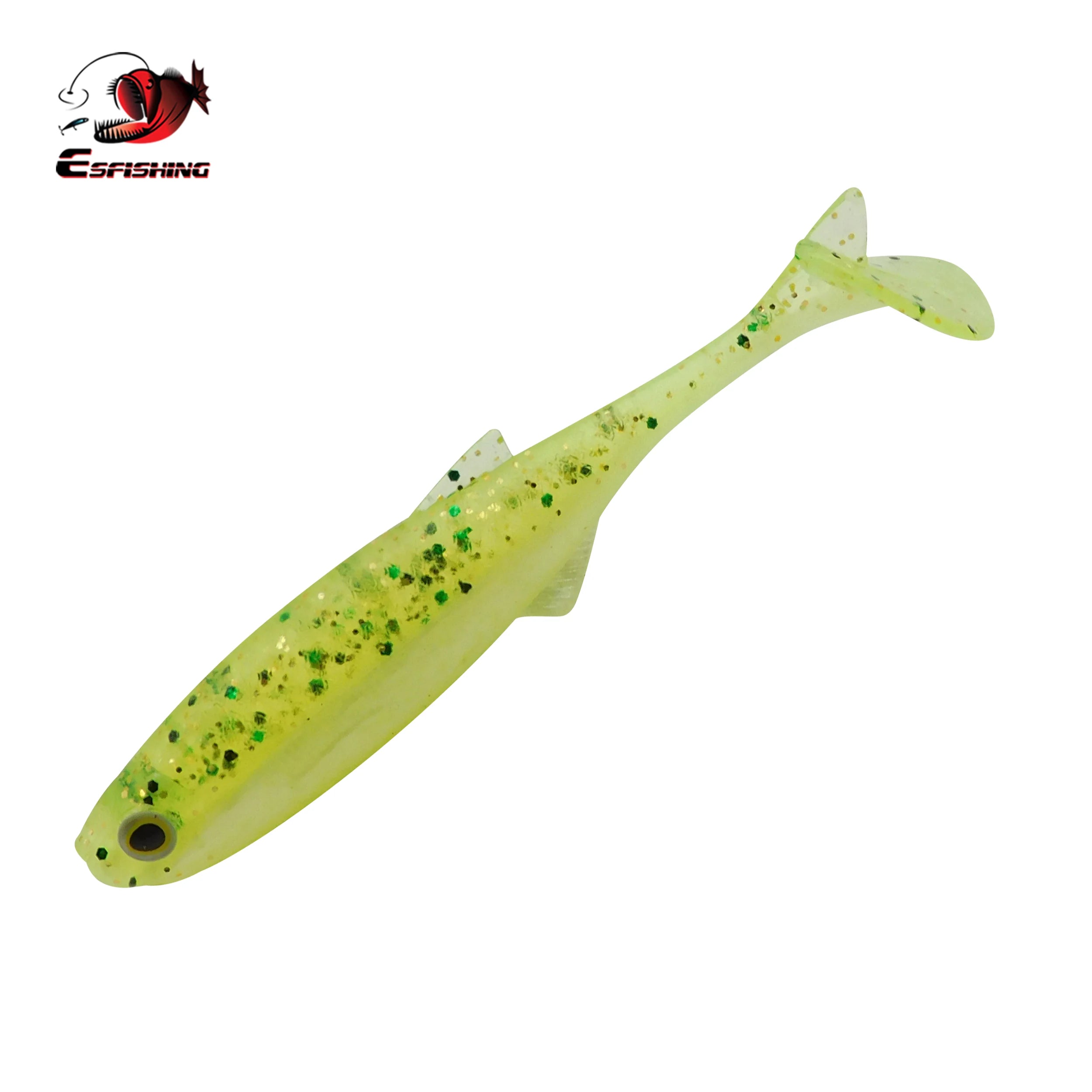 Plastic soft baits for bass pike 