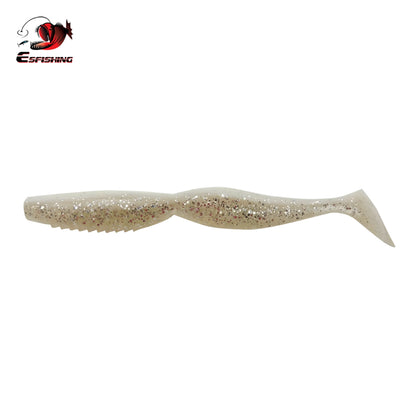 ESFISHING Spiner Shad Soft plastic bait 4inch 5inch Swimbaits