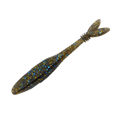 10PCS Flat Fork Tail Fishing lure 70mm