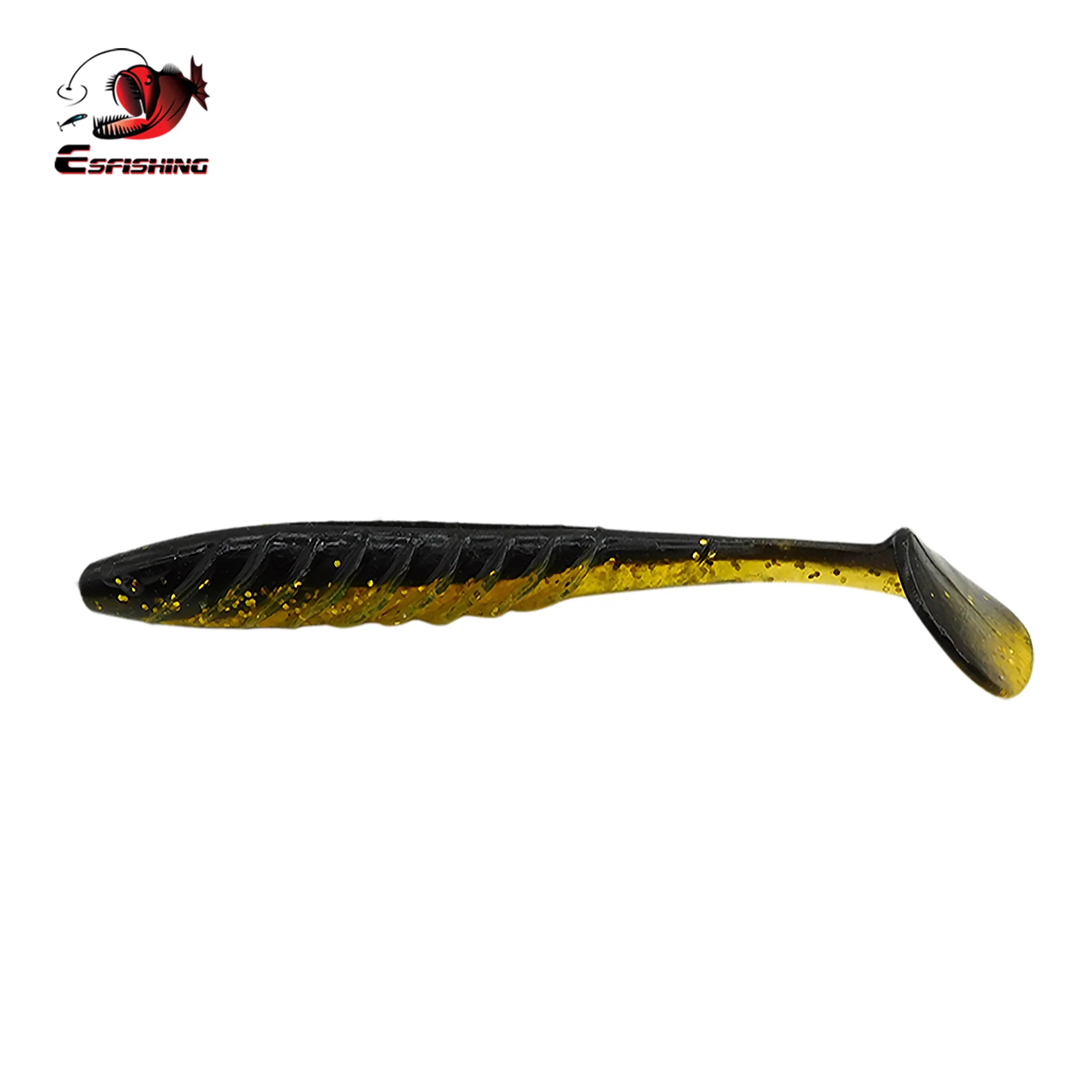 ESFISHING Ripple Shad Soft lure 100mm 125mm Paddle Tail Swimbait