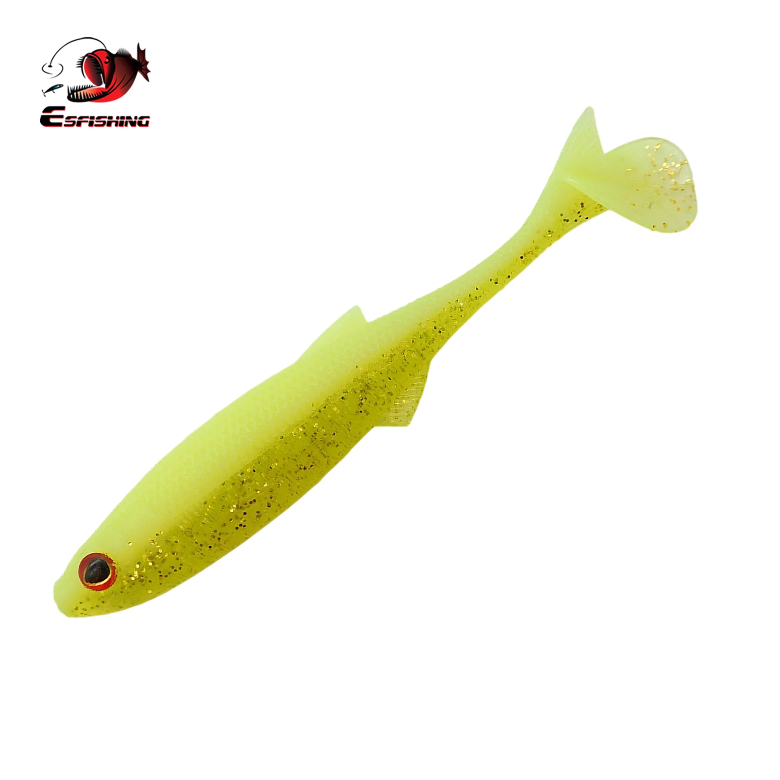 Leurre souple Action Shad 100mm 12 pièces pour la pêche