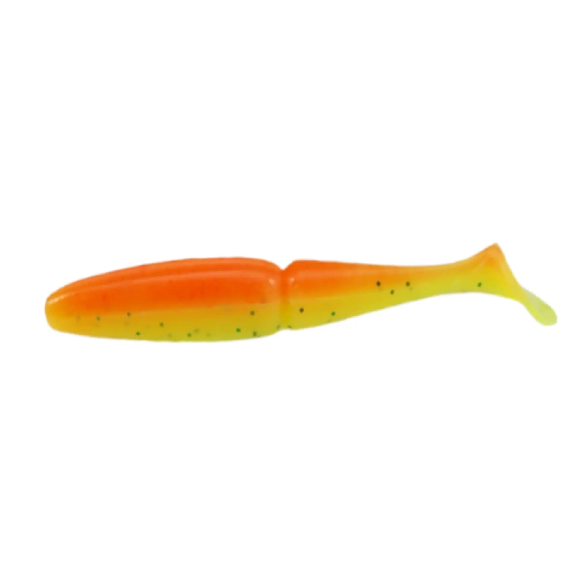50mm soft fishing lure orange 